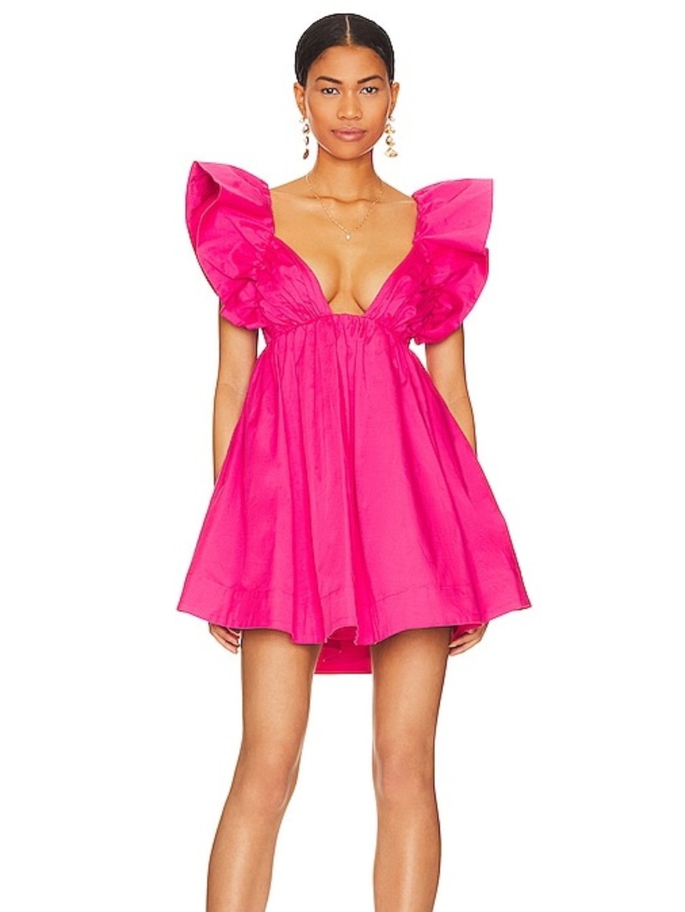 For Love & Lemons Clementine Dress in Pink
